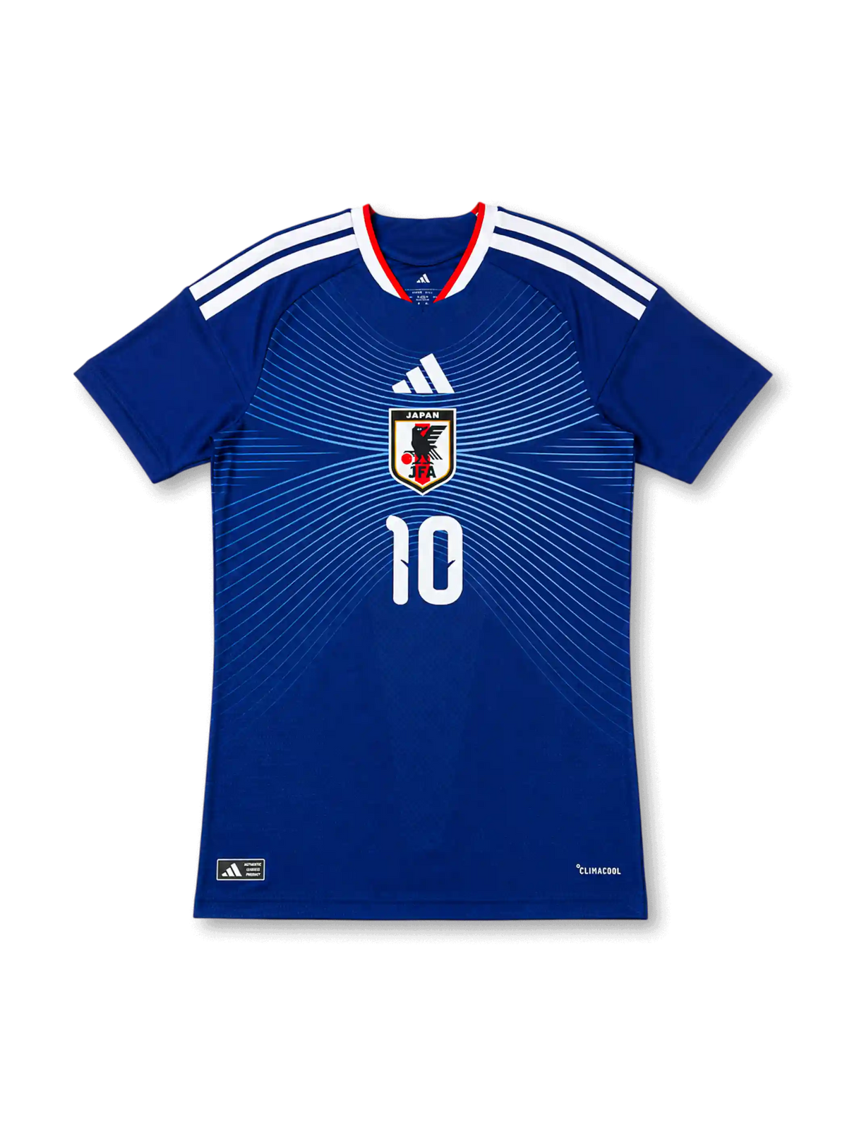 Japan 2026 home authentic blue football jersey with DOAN name and number 10