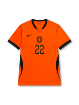 Netherlands 2026 Home Shirt Denzel Dumfries #22