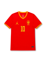 Neymar Jr. #10 Brazil 2026 World Cup Red Football Jersey