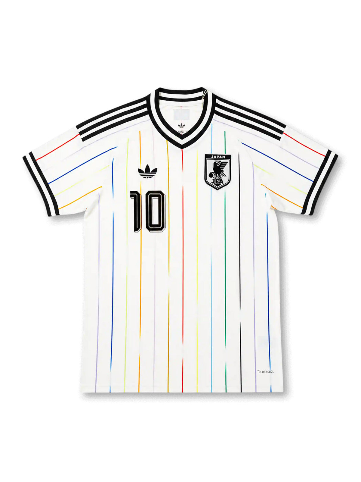 Japan 2026 away replica football jersey in white with Ritsu Doan name and number 10