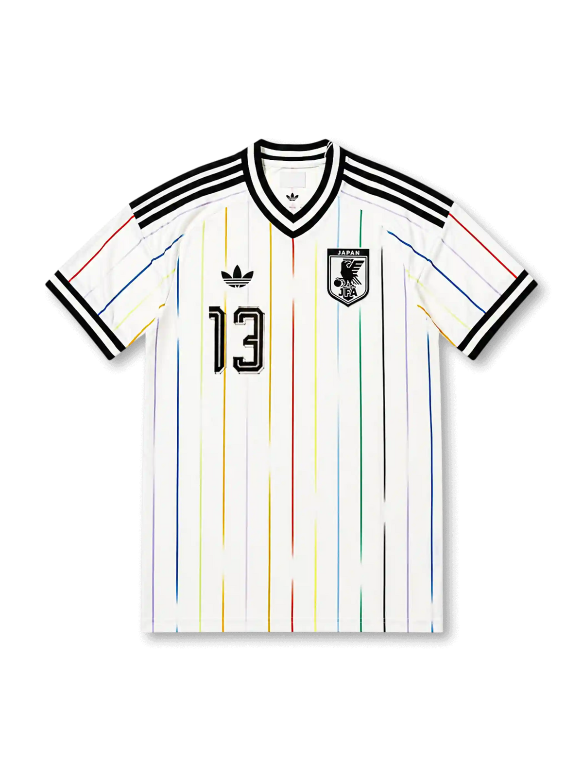 Japan 2026 away replica football jersey in white with Keito Nakamura name and number 13