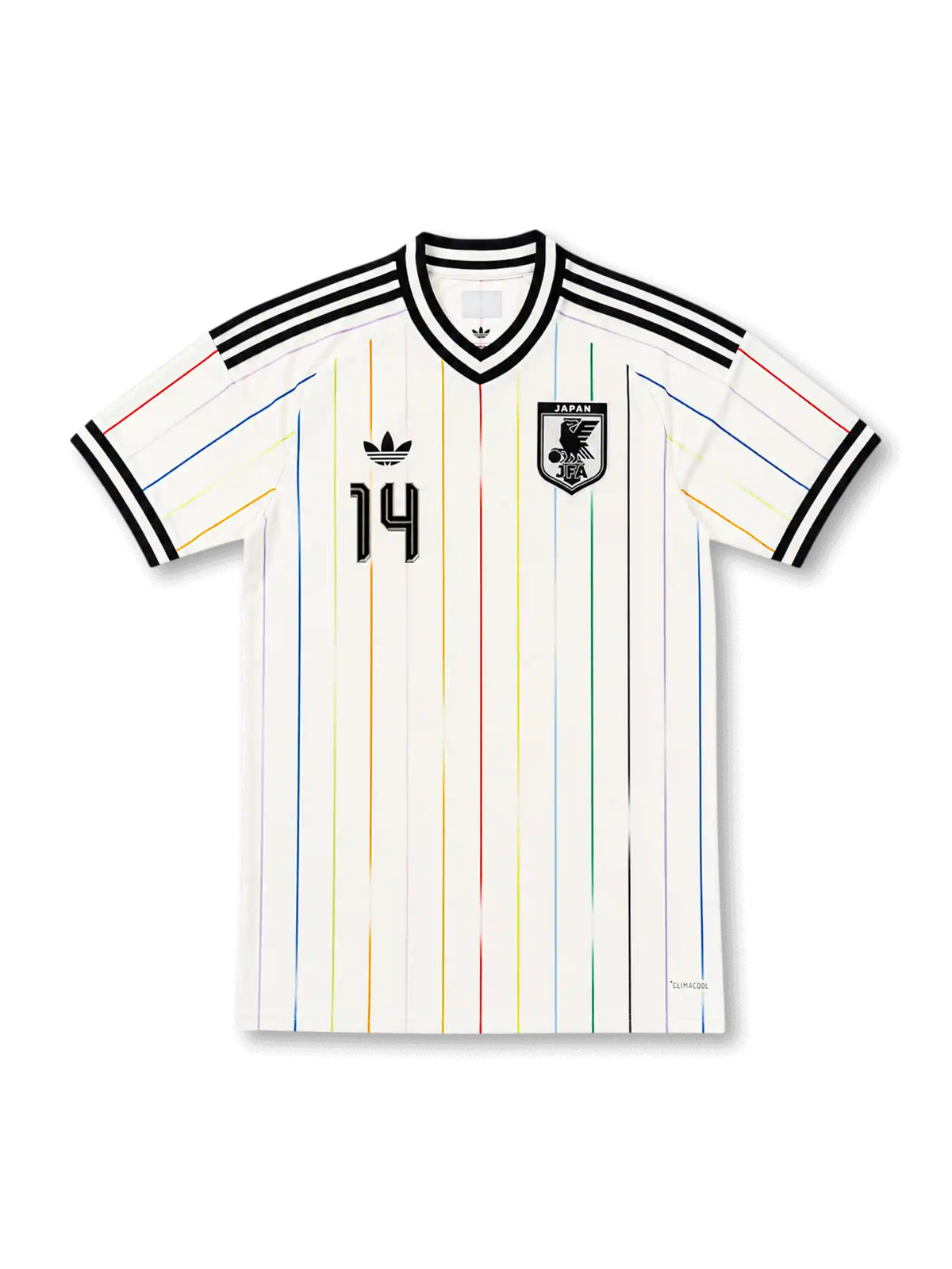 Japan 2026 away replica football jersey in white with Junya Ito name and number 14
