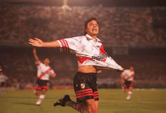 Marcelo Gallardo, Marcelo Gallardo jersey, Marcelo Gallardo football shirt, Marcelo Gallardo River Plate, Marcelo Gallardo Argentina, Marcelo Gallardo Monaco, Marcelo Gallardo PSG, Marcelo Gallardo D.C. United, River Plate legend, Argentina attacking midfielder, 1996 Copa Libertadores, 1996 Argentina Olympic football, El Muñeco logo