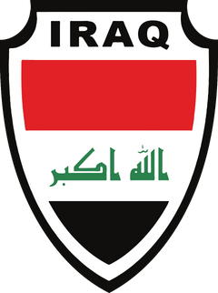 Wear the colors with pride. Iraq｜National Team Collection logo