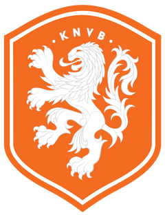 "Power Forward. Never Look Back." Denzel Dumfries｜Netherlands Collection logo