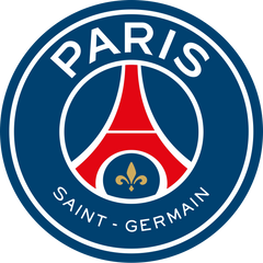 Blue and red from Paris identity. Paris Saint-Germain｜Ligue 1 Collection logo