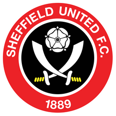 Red and white stripes, cut from steel. Sheffield United FC｜Club Kit Collection logo