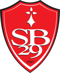 Red from Brittany’s coast. Stade Brestois｜Ligue 1 Collection logo