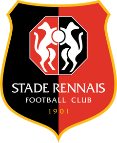 Red and black from Rennes roots. Stade Rennais｜Ligue 1 Collection logo