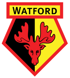 Yellow and black, Hornets at The Vic. Watford FC｜Club Kit Collection logo