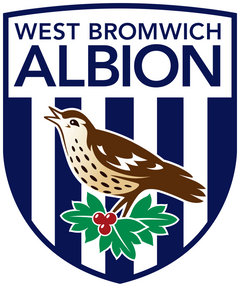 Navy and white stripes, Black Country pride. West Bromwich Albion FC｜Club Kit Collection logo