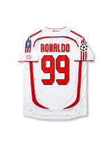 AC Milan 2007 Champions League Final Away Shirt #99 Ronaldo