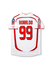 AC Milan 2007 Champions League Final Away Shirt #99 Ronaldo