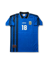 Argentina 1994-Style Away Shirt #18 Scaloni