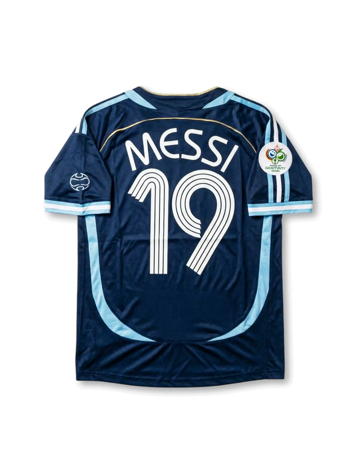 Argentina 2006 World Cup Away Shirt #19 Messi