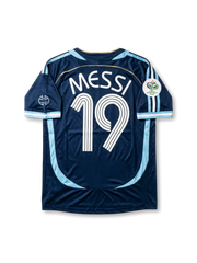 Argentina 2006 World Cup Away Shirt #19 Messi