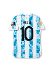 Argentina 2021 Copa América Final Home Shirt #10 Messi