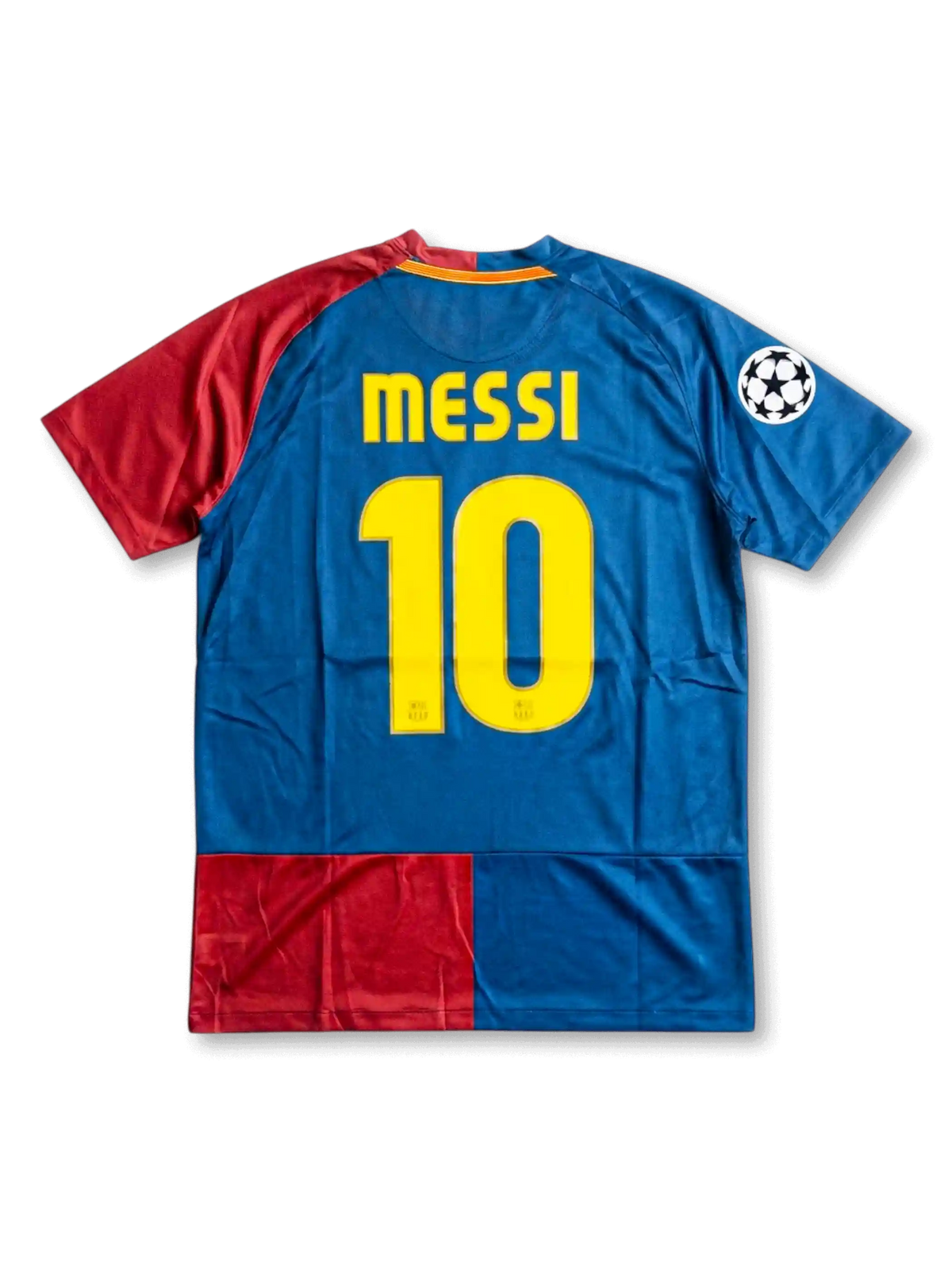 Barcelona 2009 Champions League Final Home Shirt #10 Messi