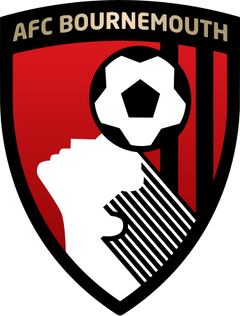 Red and black, rising through the ranks. Bournemouth｜Modern Club Collection logo