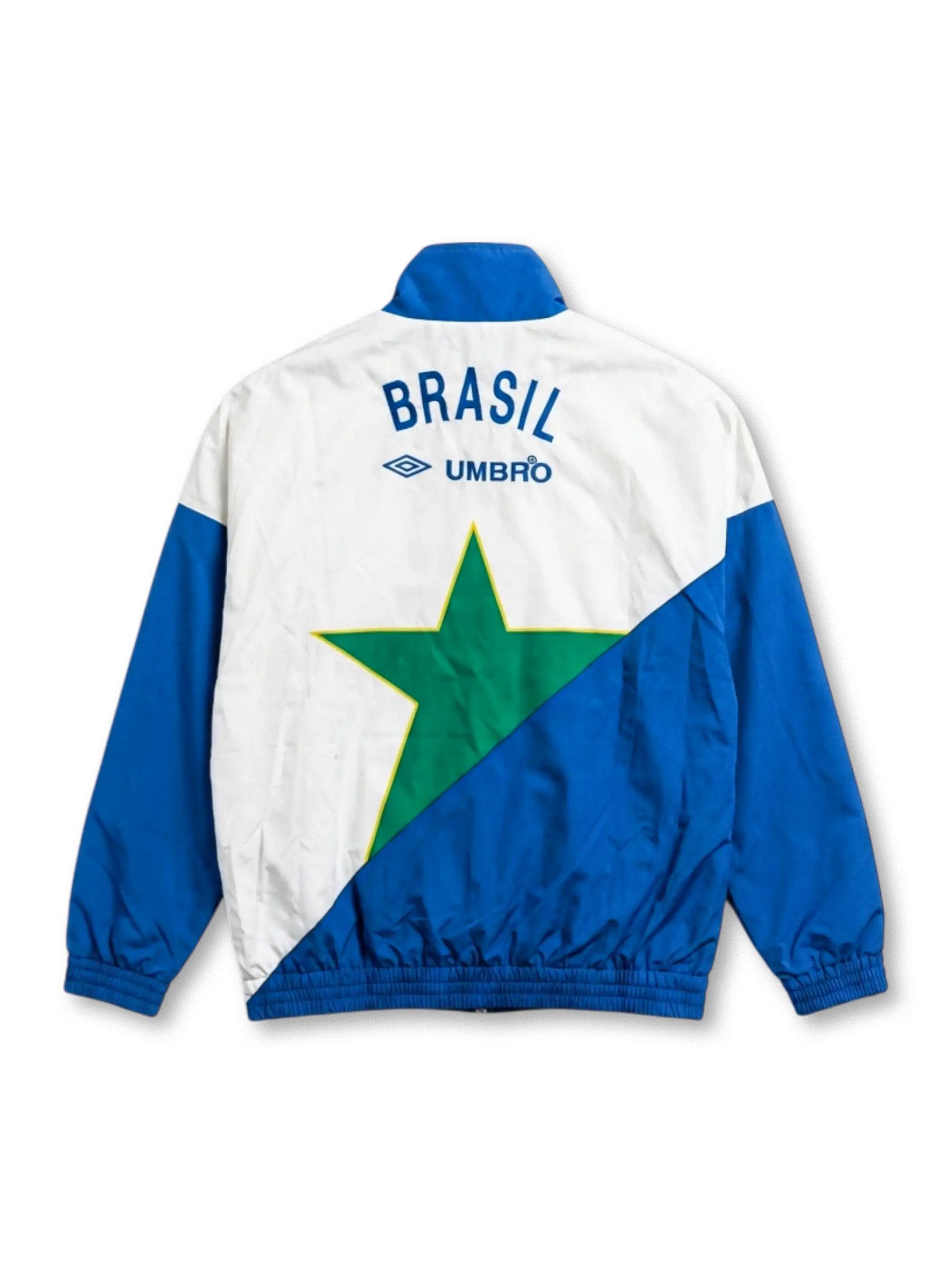 Brazil National Team Track Jacket — 1993/94-KICKO Soccer Shop Brazil National Team Track Jacket — 1993/94-KICKO Soccer Shop