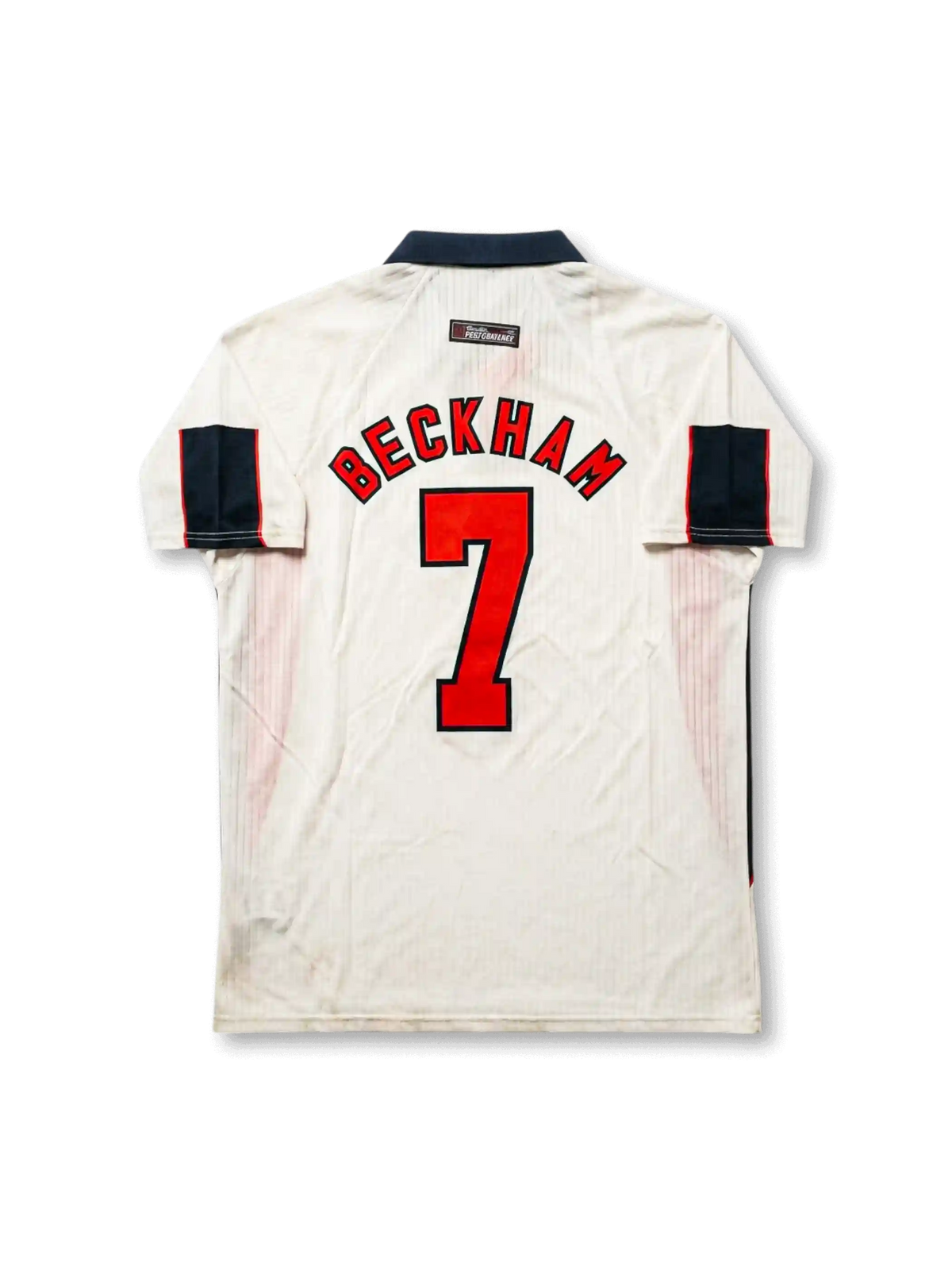 England 1998 World Cup Home Shirt #7 Beckham