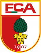 Red and white from Augsburg roots. FC Augsburg｜Bundesliga Collection logo