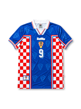 Croatia 1998 World Cup Away Shirt #9 Davor Suker