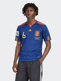 Spain 2010 World Cup Final Away Shirt #6 A. Iniesta