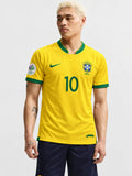 Brazil 2006 Home Jersey #10 Ronaldinho