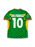 Senegal 2002 World Cup Home Jersey Khalilou Fadiga #10