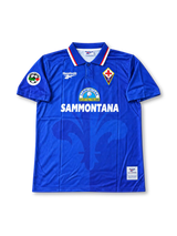 Fiorentina Reebok Blue Shirt #9 Gabriel Batistuta