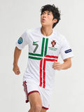 Portugal 2012 Away Authentic Jersey #7 Cristiano Ronaldo