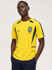 Brazil 2002 Home Training Jersey