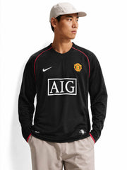 Manchester United 2007/08 Away Long Sleeve Jersey