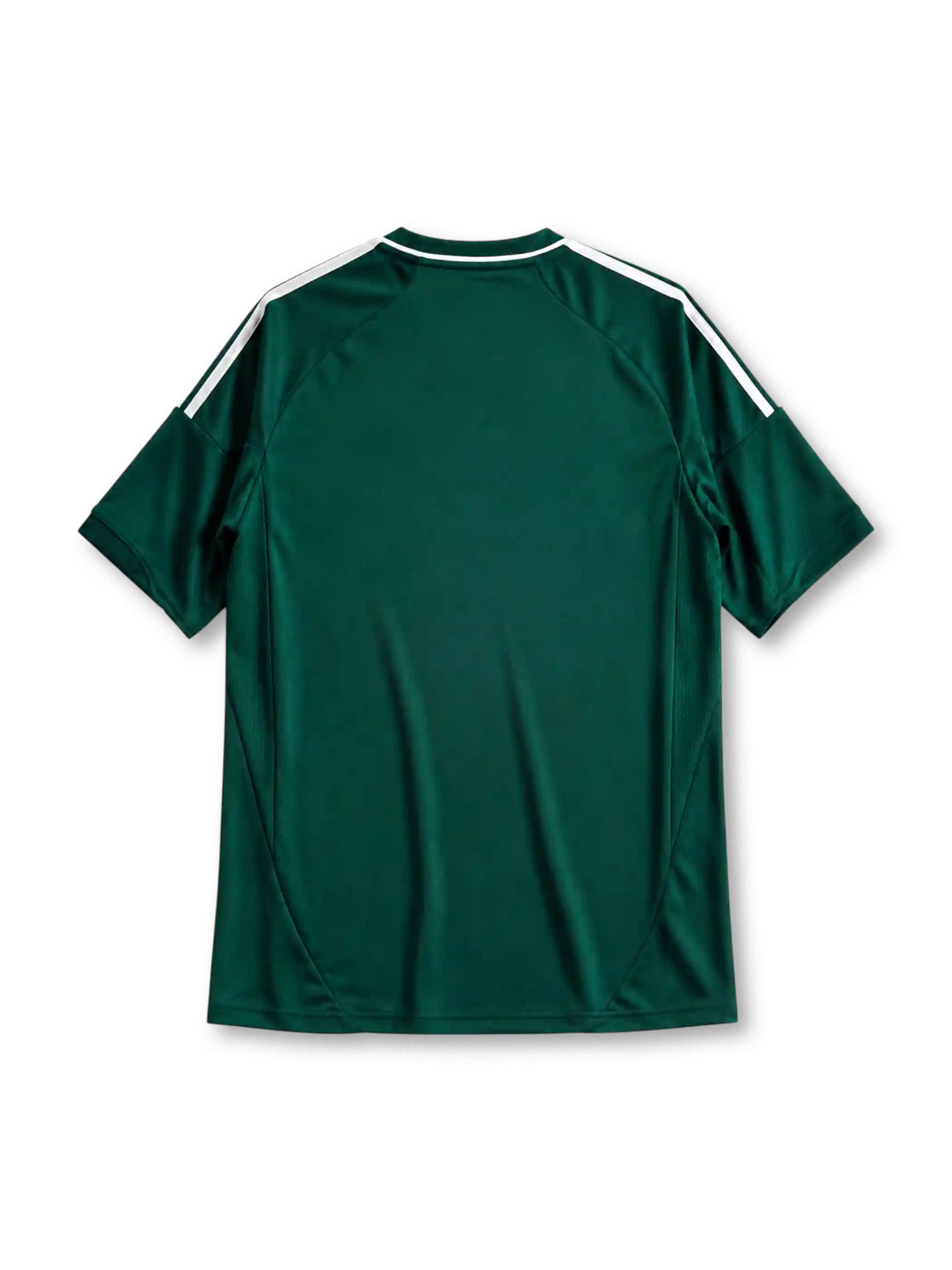 Real Madrid 2012/13 third jersey in dark green with white adidas stripes and 110th anniversary detail