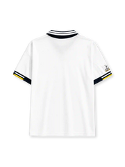 Tottenham Hotspur 1994/95 home jersey in white with navy collar detailing and Holsten sponsor branding