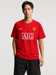 Manchester United 2007/08 Home League Version Jersey