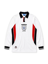 England 1998 World Cup Home Long Sleeve Jersey