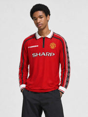 Manchester United 1998/99 Home Long Sleeve Jersey