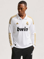 Real Madrid 2011/12 Home Long Sleeve Jersey