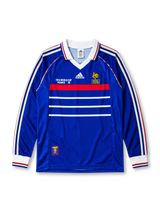 France 1998 World Cup Final Home Long Sleeve Jersey