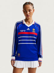 France 1998 World Cup Final Home Long Sleeve Jersey