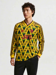 Arsenal 1991-93 Away Long Sleeve Jersey