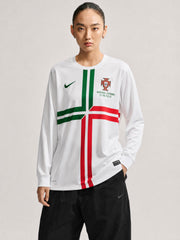 Portugal UEFA Euro 2012 Semi-Final Away Long Sleeve Jersey