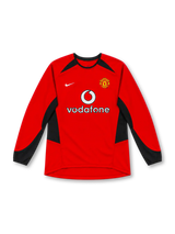 Manchester United 2002–04 Home Long Sleeve Jersey
