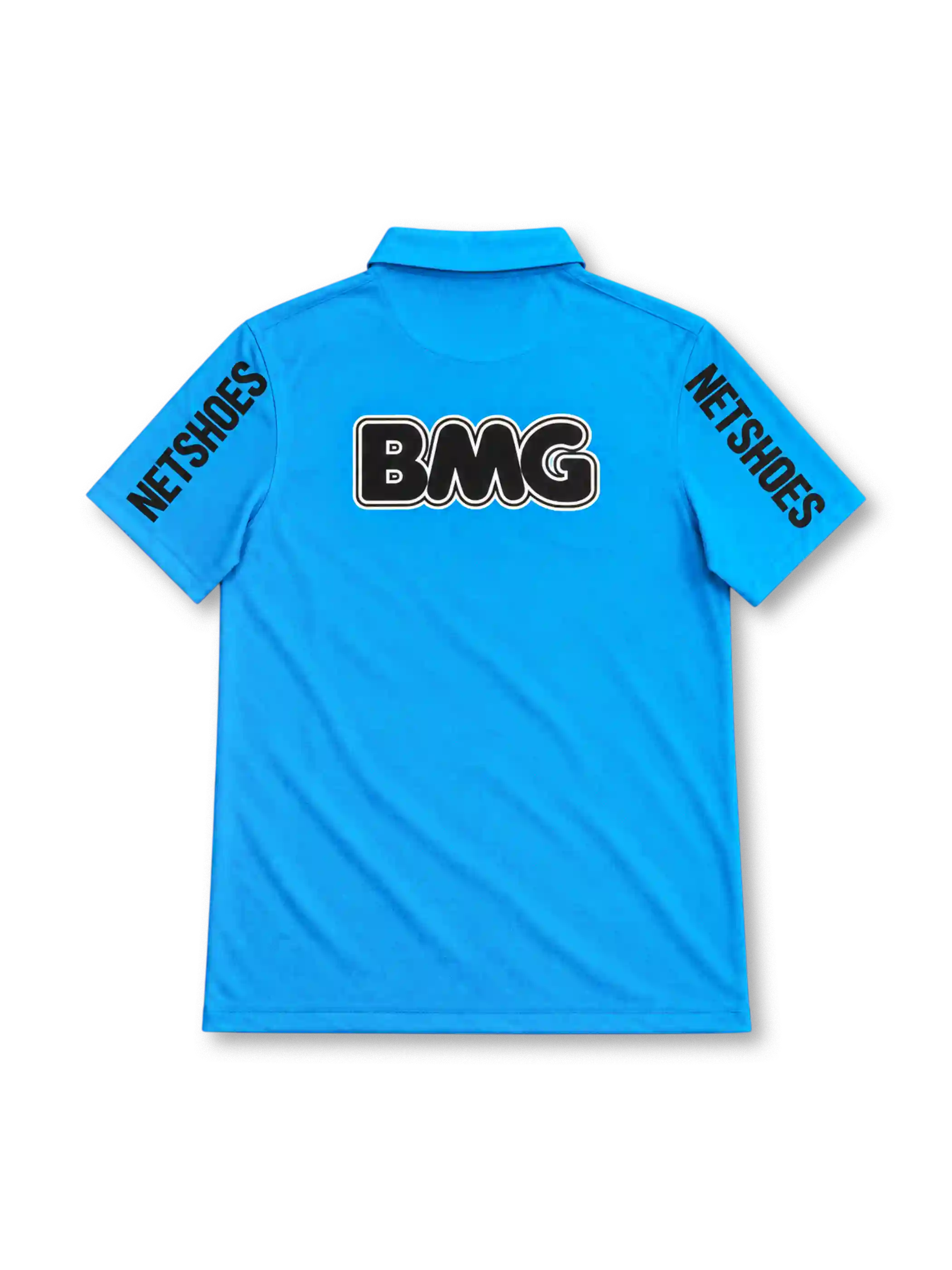 Santos FC 2012 turquoise-blue third jersey with Nike Swoosh, 1912–2012 centenary crest, Banco BMG sponsor, Seara patches and Netshoes sleeve branding.