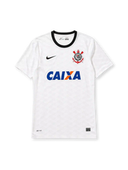 Corinthians 2012 home jersey in white with black trim
