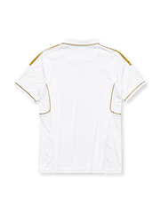 Real Madrid 2011-12 home jersey in white with gold trim