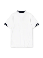 Tottenham Hotspur 1991-93 home jersey with navy collar and cuffs