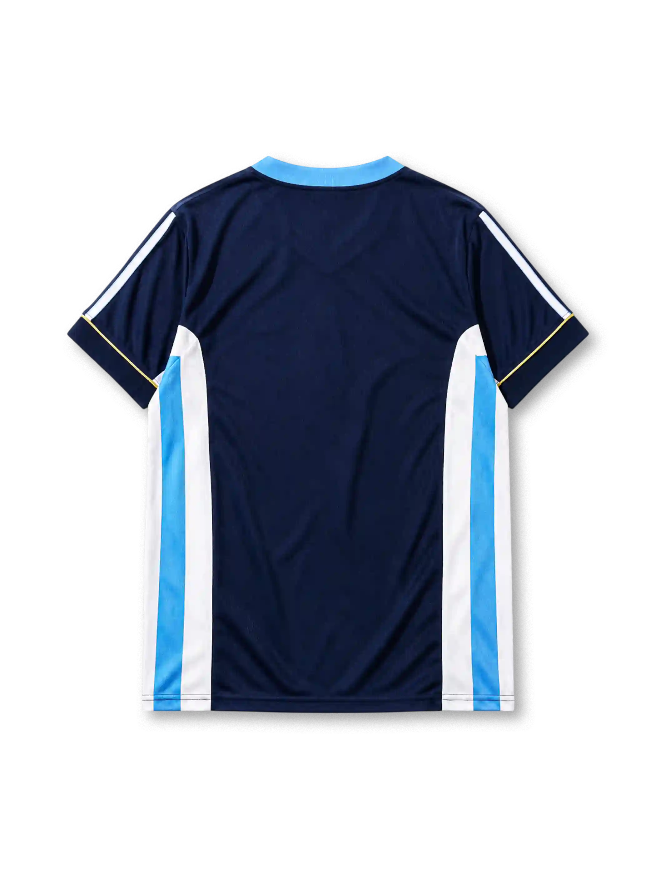 Argentina 1998 away jersey in navy with white and blue panels